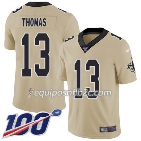 Camiseta Hombre NFL New Orleans Saints Michael Thomas 13 Nike Gold 100th